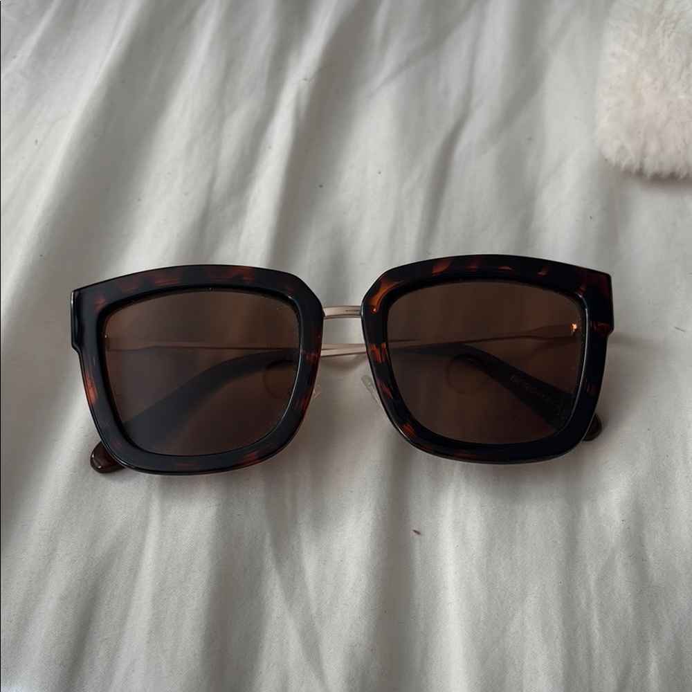 BCBG Tortoise Shell Square Sunglasses